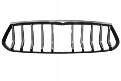 Решітка радіатора бампера решітка радіатора maserati ghibli iii 17- хром рамка перед передня фото №1