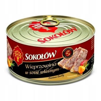 Sokołów Premium Wieprzowina W Sosie Własnym 300G