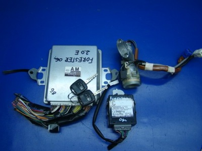 Бортовой компьютер замок зажигания иммобилайзер ключ forester ii 2.0 b 06r фото №1