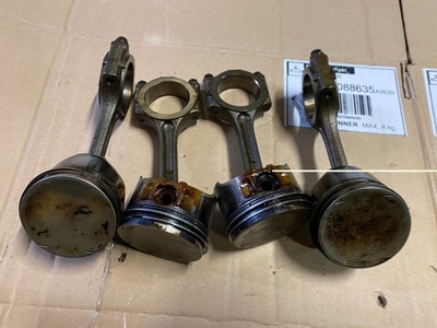 Поршень 1.2 16v clio iii d4f740 фото №1