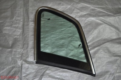 Стекло боковая хром левая vw touareg 2013r фото №1