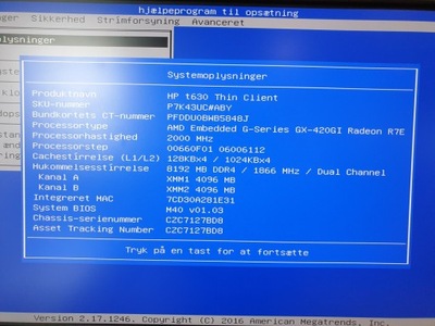 HP t630 AMD GX-420GI (2110150)