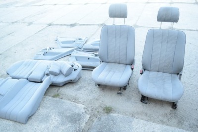 Mercedes w210 обивка сиденья сиденье eu szary комплект sedan фото №1