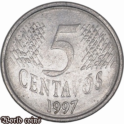 5 CENTAVOS 1997 BRAZYLIA