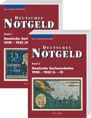 Notgeldy niemieckie - Tom I i II - 1918/1922