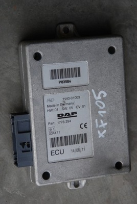 Daf 105 eev бортовий комп'ютер блок керування ecu фото №1