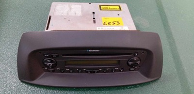 FIAT PUNTO II RADIO MANUFACTURADO CD BLAUPUNKT 7641376316  