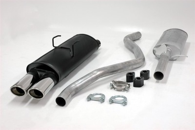 SPORTS TYPE EXHAUSTION SILENCER PEUGEOT 405 I 1987 - 1992  