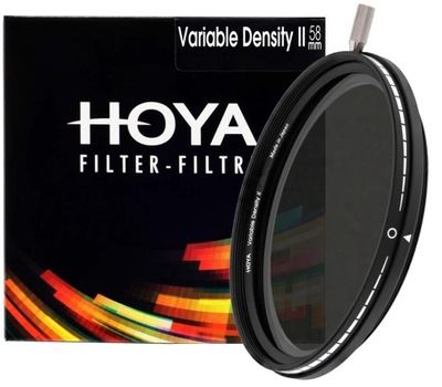 FILTR HOYA 58MM VARIABLE DENSITY SZARY REGULOWANY