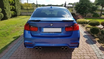 Bmw 3 f30 f80 m3 спойлер спойлер спойлер грунтовка!!! фото №1