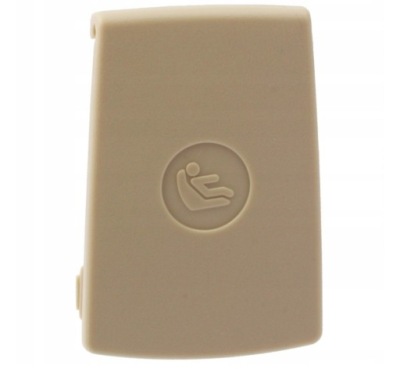 Заглушка захист isofix сидіння задній bmw e90 e87 фото №1