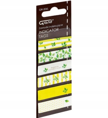 Zakładki indeksujące liście Grand GR-206L