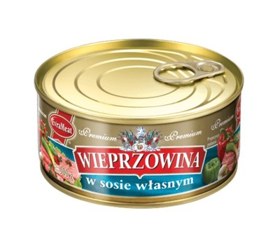 WIEPRZOWINA W SOSIE WŁASNYM PREMIUM 300G EVRAMEAT