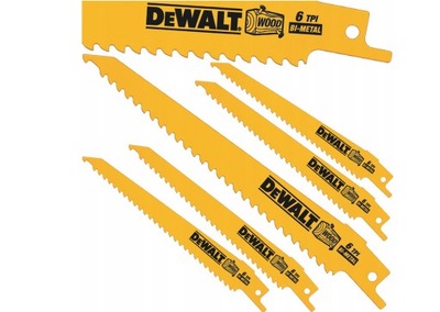 DEWALT BRZESZCZOT DO PIŁY SZABLASTEJ 152x4,2mm/5sz