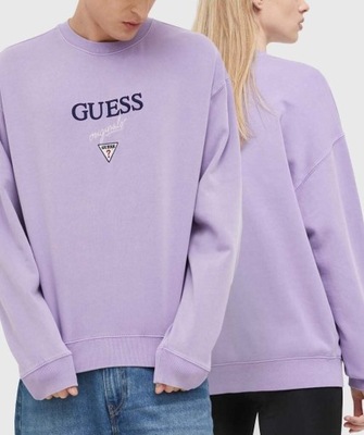 Bluza wkładana unisex GUESS fioletowa S