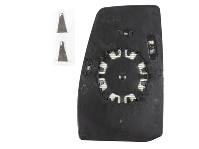 Стекло зеркало правое ford transit custom 2.0 2.2 фото №1