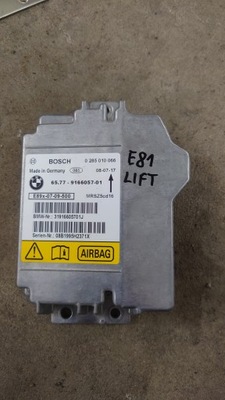 BMW E87 E90 SENSOR MÓDULO AIRBAG 9166057  