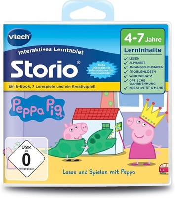 VTech 80-233404 - Gra edukacyjna Peppa