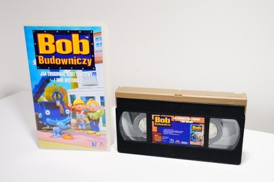 Bajka Kaseta Wideo VHS Bob Budowniczy