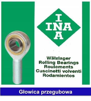 Główka cięgła GAR10 -DO INA