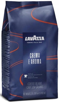 KAWA ZIARNISTA LAVAZZA CREMA E AROMA ESPRESSO 1KG