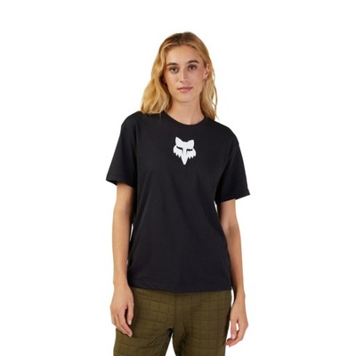 T-SHIRT FOX LADOS FOX HEAD BLACK L 