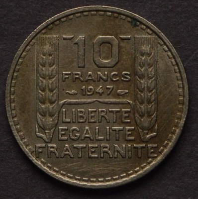 Francja - 10 franków 1947