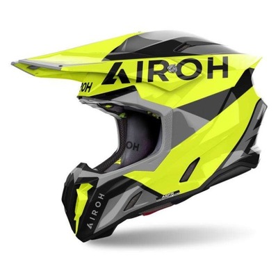 ШОЛОМ OFF-ROAD AIROH TWIST 3 KING YELLOW GLOSS XS