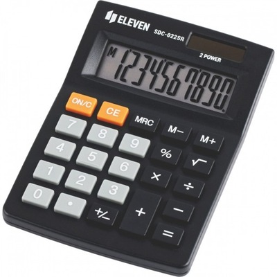Kalkulator biurowy Eleven SDC-022SR 10-cyfrowy
