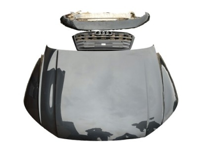 Audi q5 sq5 ii 80a капот решётка радиатора бампер балка перед оригинал фото №1