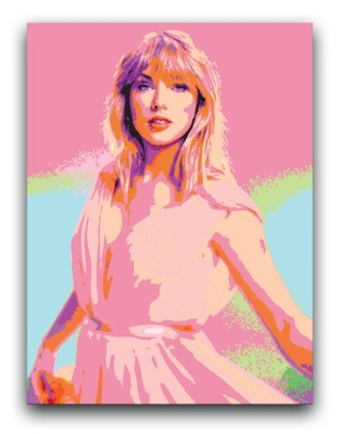 TAYLOR SWIFT - OBRAZ 80x60 canvas plakat