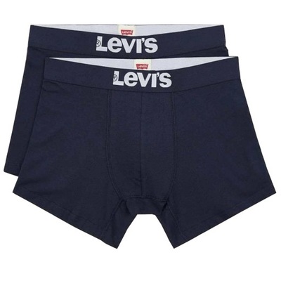 Bokserki Męskie Levi's 2 Pairs Briefs granatowy 37149-0187 r. M