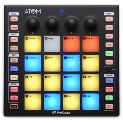 PRESONUS ATOM: Kontroler USB/MIDI