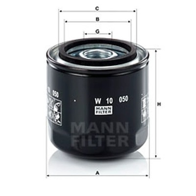 FILTRAS ALYVOS MANN-FILTER W 10 050 