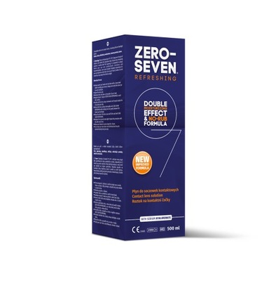 Płyn do soczewek kontaktowych Zero Seven 500ml