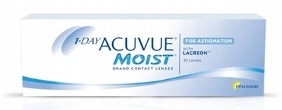 1-DAY ACUVUE Moist soczewki Astygmatyzm -2,25 30szt