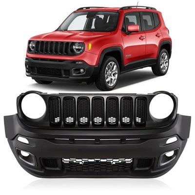 Jeep renegade i bu 2015-2018 kompletny бампер передній з решітка 5xb40lxhaa фото №1