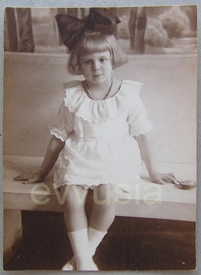 Irenka w wieku 6 lat II RP