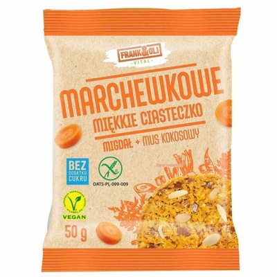 Miekkie ciastko marchewkowe z miazszem