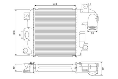 INTERCOOLER TOYOTA  