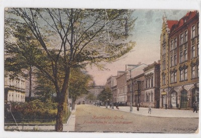 KATOWICE - KATTOWITZ .... FRIEDRICHSTRASSE - LANDRATSAMT