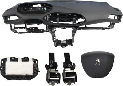 Приборная панель консоль подушка безопасности ремни peugeot 308 фото №1