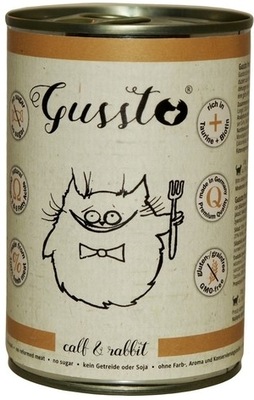Gussto Cat Fresh Calf & Rabbit 400 g