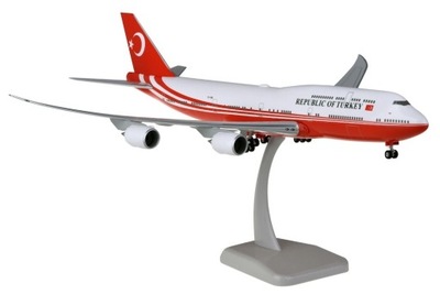 Model samolotu Boeing 747-8 Turkey Government