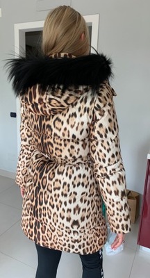 Kurtka Roberto Cavalli S/M nowa kurtka Saga Furs