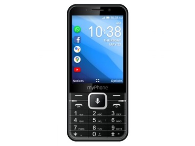 Telefon MYPHONE Up SMART Czarny Dual Sim