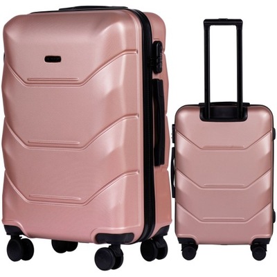 Wings walizka podróżna REJESTROWANY bagaż ŚREDNIA na 4 kółkach XL ABS +