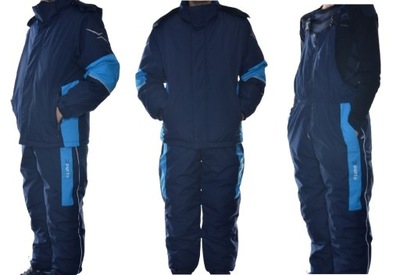 Kombinezon zimowy narciarski kurtka spodnie dwuczęściowy chłopięcy 152