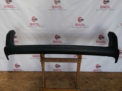 Бампер задний renault kangoo 98-02 чёрный фото №1