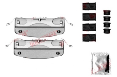 Quick brake 109-0041 набор аксессуары, тормозные колодки тормозные фото №1
